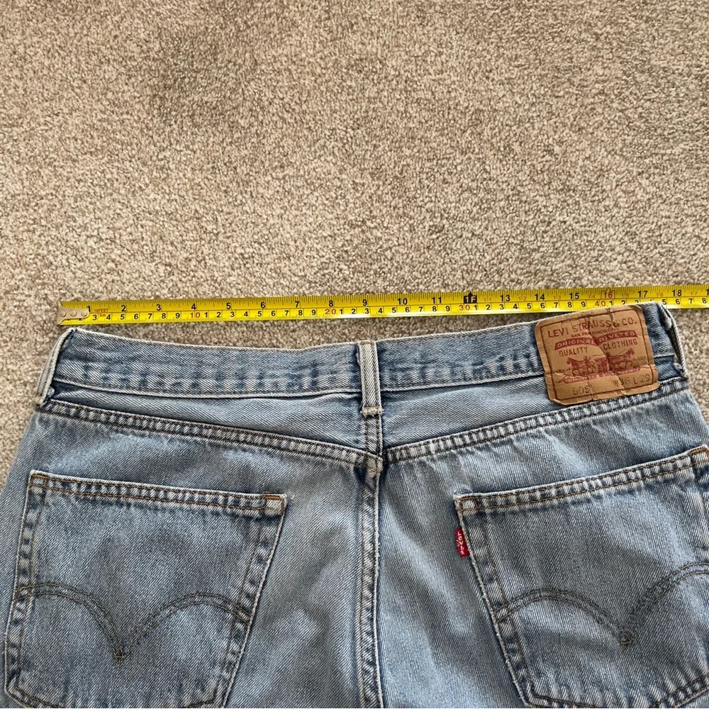 Levi’s Straight Fit 505 Stonewash Jeans Size W36 L29 - Picture 3 of 5